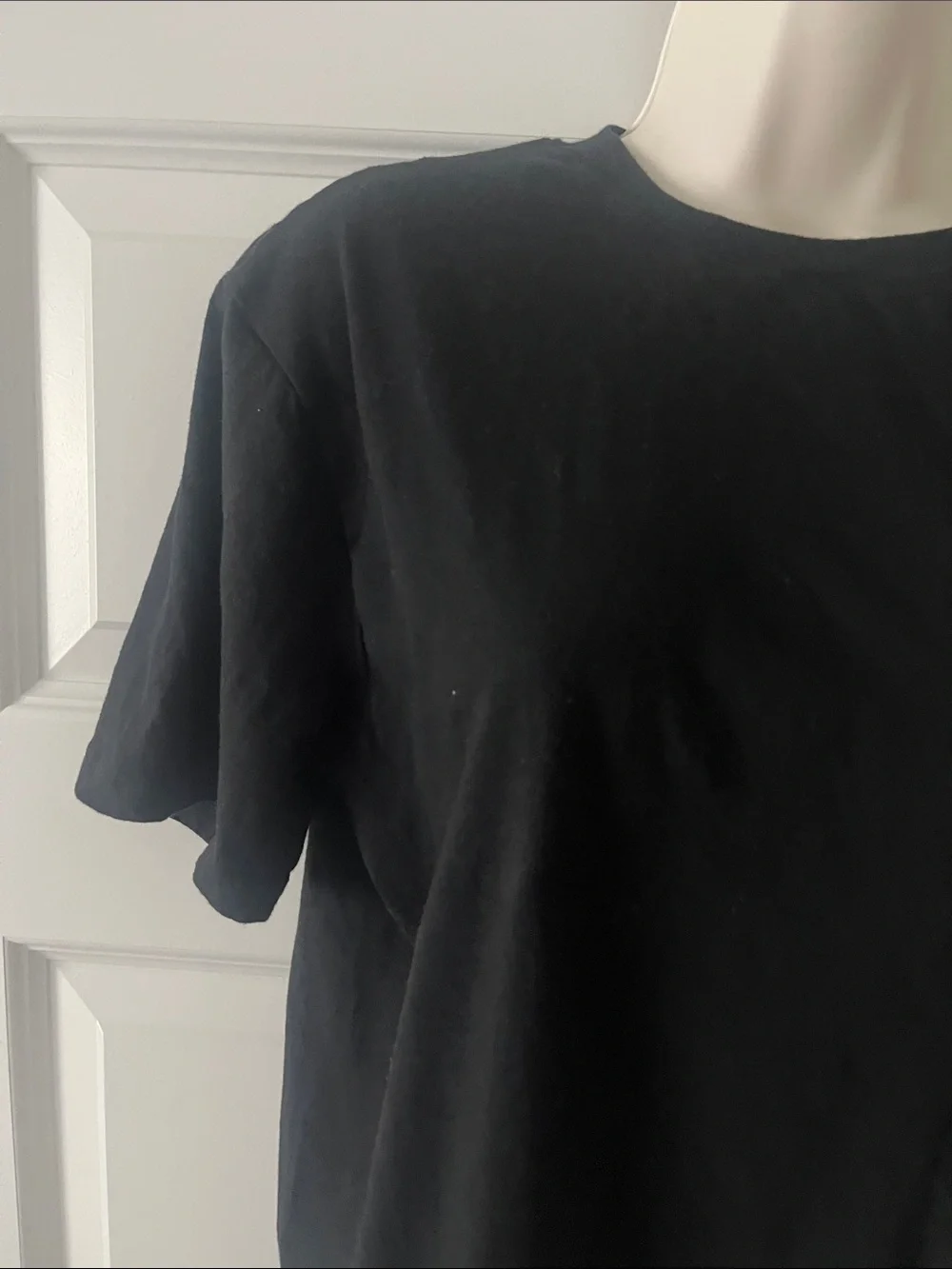 True Religion Black Short Sleeve Crew Tee